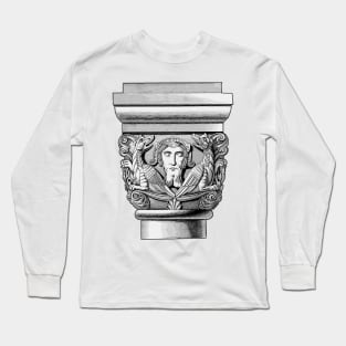 Magic column capital mystical architecture Long Sleeve T-Shirt